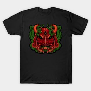 Angry japan mask T-Shirt